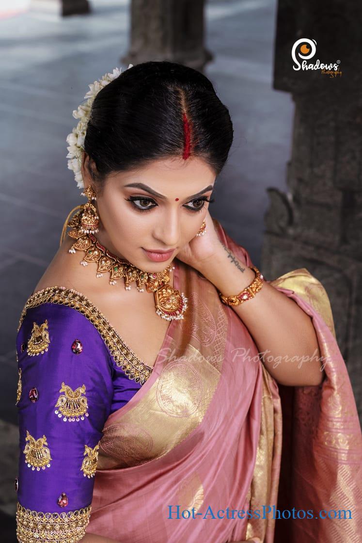 Reshma Pasupuleti Bigg Boss Tamil 3 Contestant Latest Photos In Saree